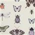 Clarke & Clarke Botanica Papilio Heather_Ivory Fabric