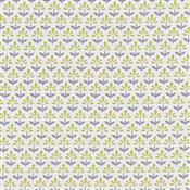Studio G Co-ordinates Fleur Chartreuse/Charcoal Fabric
