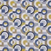 Prestigious Abstract Puzzle Whirlpool Fabric
