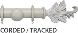 Ashbridge 45mm Corded/Tracked Pole, Heritage Grey, Tatton