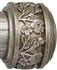 Ashbridge 45mm Pole Claremont Finial, Baroque Silver  