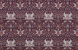 Ashley Wilde Roseberry Manor Avington Claret Fabric