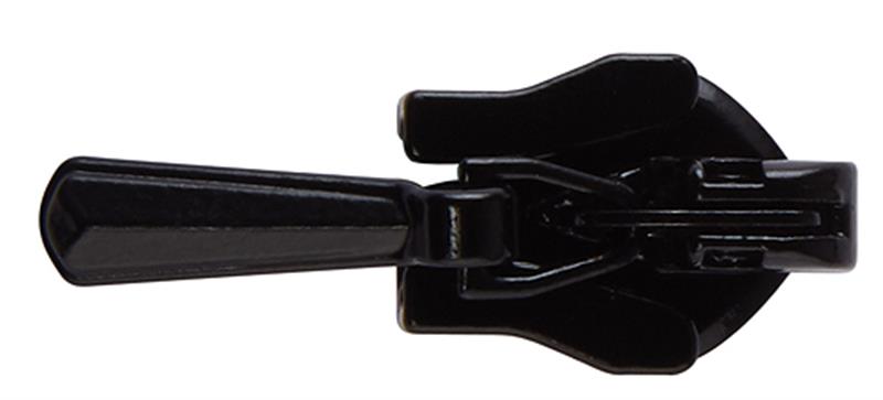 YKK Enamelled Auto-Lock Zip Sliders,Black