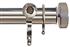Jones Esquire 50mm Pole Polished Nickel, Etched Disc