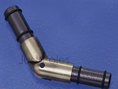  Sunflex 16mm Adjustable Elbow Joiner, Antique Brass