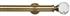 Speedy 35mm Poles Apart IDC Metal Eyelet Pole Antique Brass, Acrylic Ball