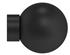 Arc 25mm Finial only, Ball, Soft Black