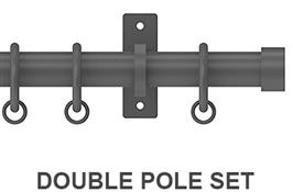 Arc 25mm Metal Double Pole Lead, Stud