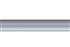 Arc 25mm Metal Curtain Pole only, Soft Silver