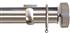 Jones Esquire 50mm Pole Polished Nickel, Square, Etched Disc