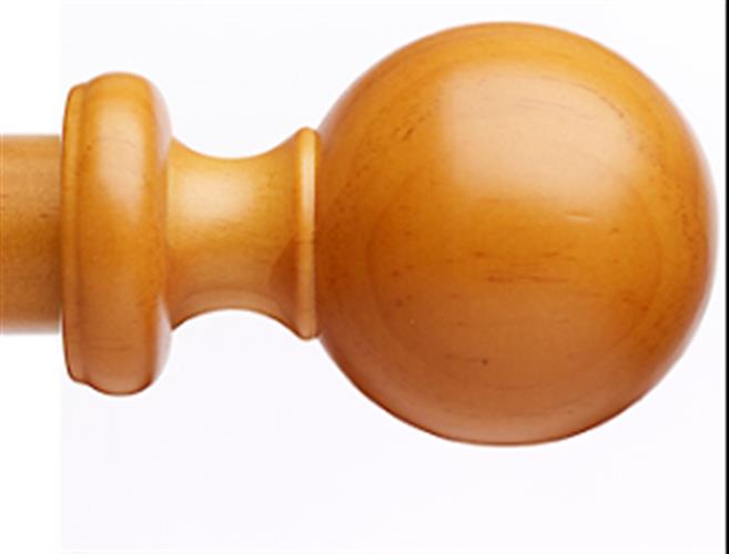 Integra Wood Works 35mm Medium Oak Ball Finial