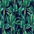 Chatham Glyn Tropical Velvets Valdivian Midnight Fabric