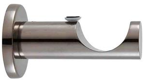 Ice 35mm Pole Cylinder Bracket, Black Nickel