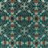 Clarke & Clarke Wedgwood Emerald Forest Teal Jacquard Fabric