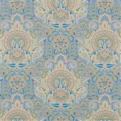 Beaumont Textiles Persia Shiraz Marine Blue Fabric