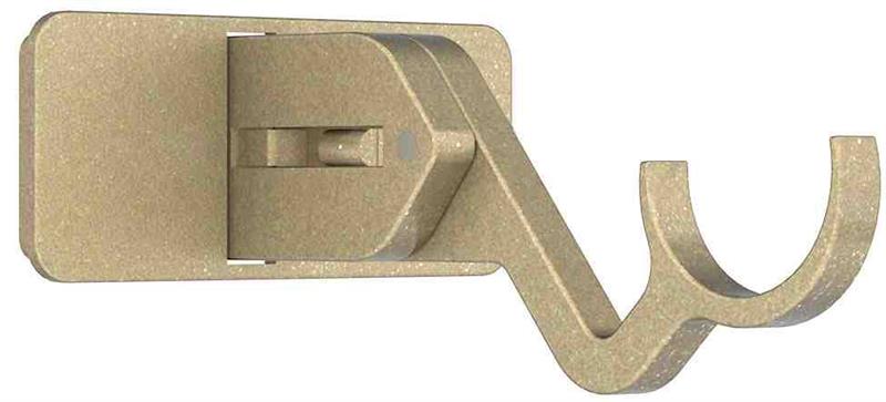 Arc 25mm Metal Adjustable Passing Bracket, Soft Brass