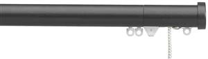 Silent Gliss Corded Metropole 30mm 7630 Charcoal Stud Endcap Finial