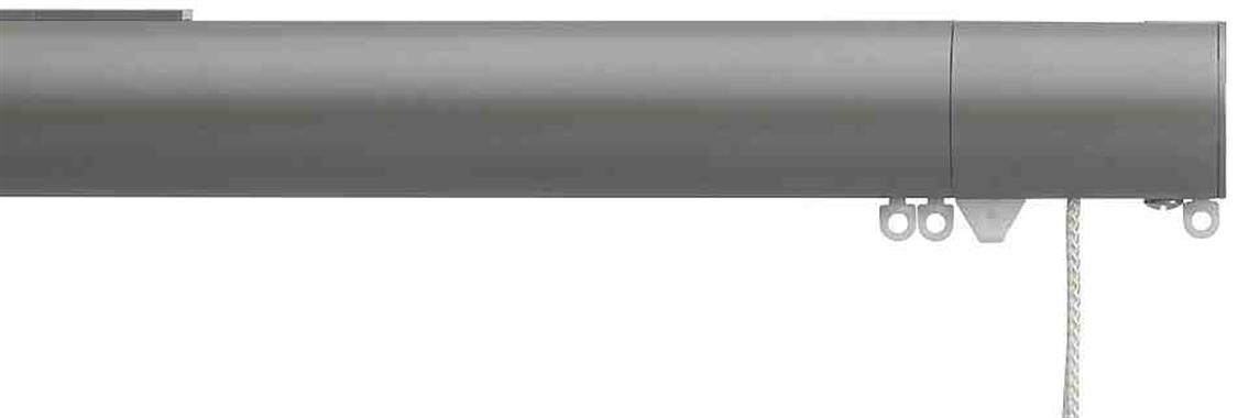 Silent Gliss Corded Metropole 30mm 7630 Slate Grey Flush Endcap Finial