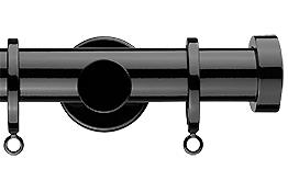Integra Inspired Eclipse 28mm Metal Pole Black Gloss Ronda