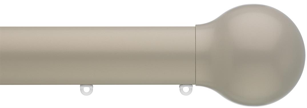 Silent Gliss Metropole 50mm 7620 Taupe Ball End Finial