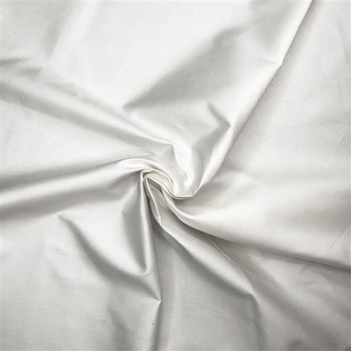 Chatham Glyn CGS Cotton Sateen Lining, White