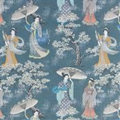 Beaumont Textiles Ereganto Shibui Sapphire Fabric