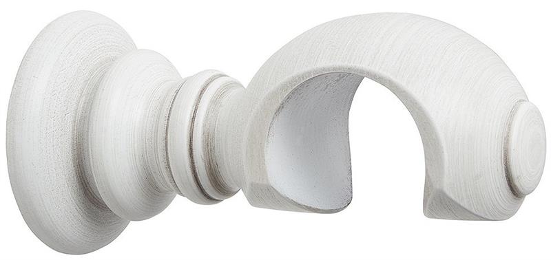 Modern Country 45mm, 55mm Wood Clasp Bracket Brushed Ivory