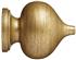 Museum 35mm 45mm & 55mm Finial only Florence Antique Gilt