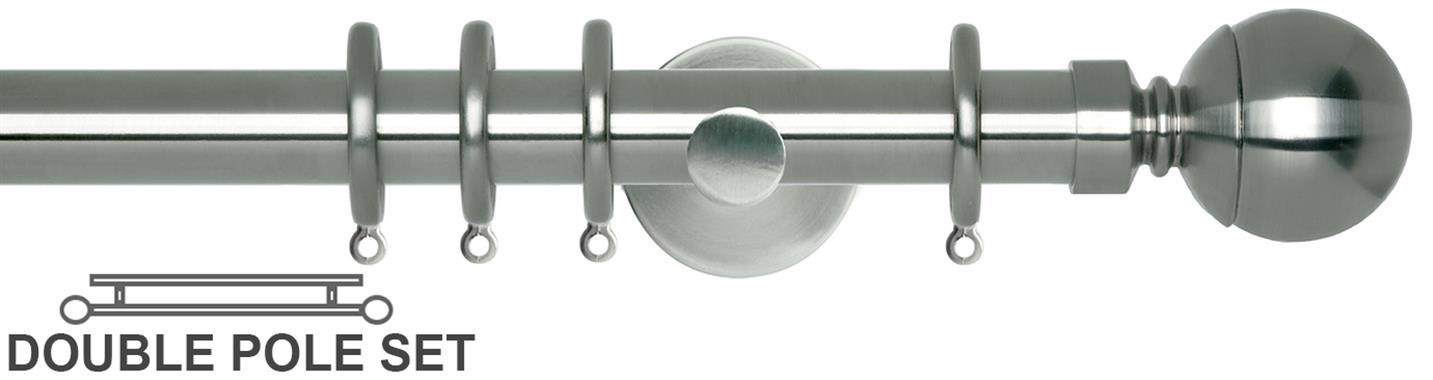 Neo 19/28mm Double Pole Stainless Steel Ball