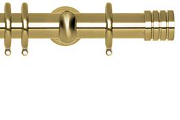 Neo 28mm Pole Spun Brass Cup Stud
