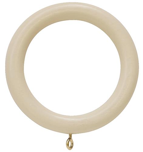 Woodline 28mm 35mm and 50mm Pole Rings Cream