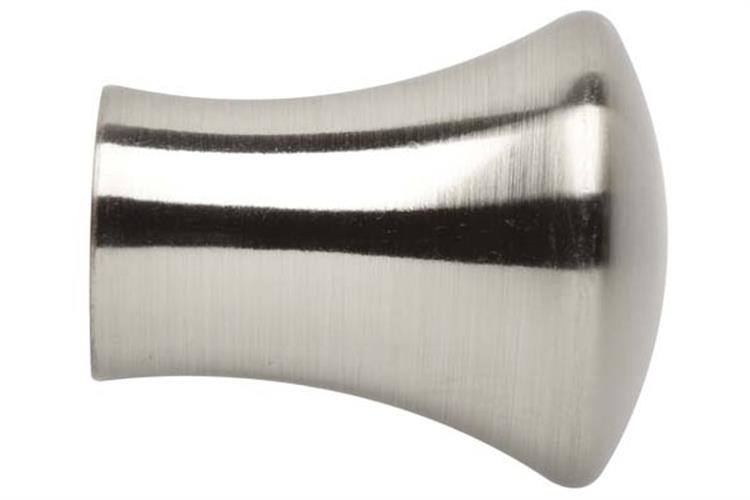 Neo 19mm Trumpet Finial Only, Stainless Steel