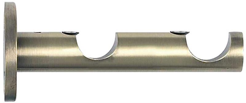 Neo 19/28mm Double Bracket, Spun Brass