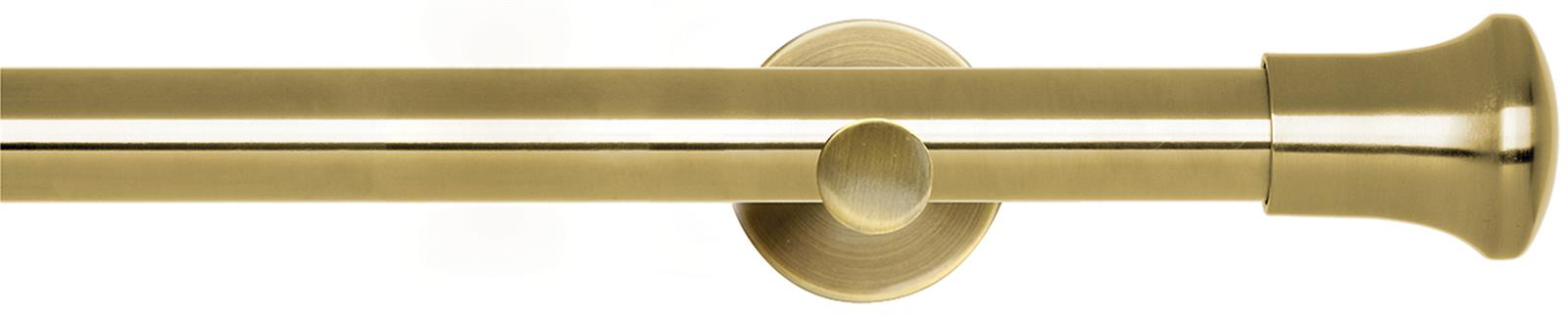 Neo 28mm Eyelet Pole Spun Brass Cylinder Trumpet