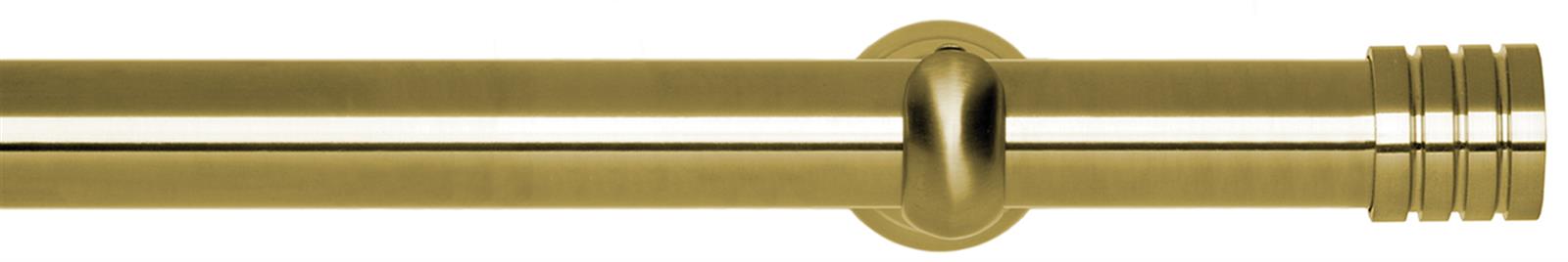 Neo 28mm Eyelet Pole Spun Brass Cup Stud