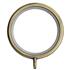 Neo 35mm Curtain Pole Rings, Spun Brass