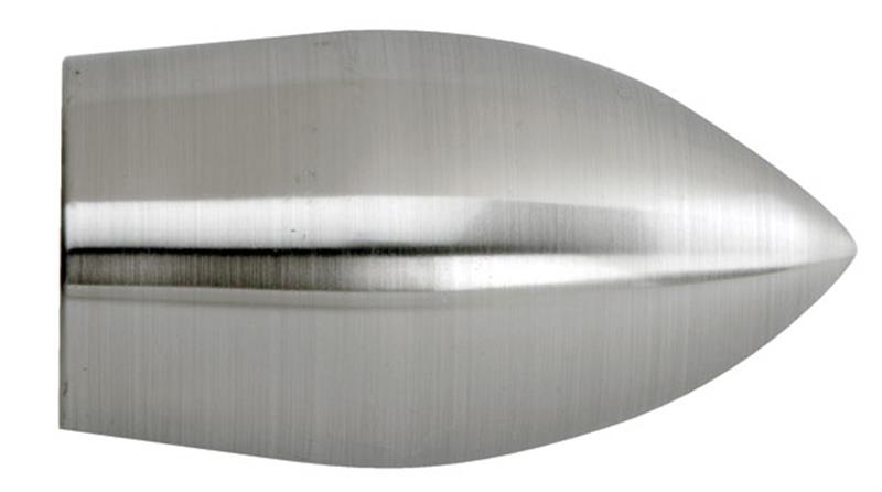 Neo 35mm Pole Bullet Finial Only, Stainless Steel