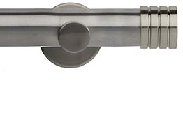 Neo 35mm Eyelet Curtain Pole Stainless Steel Stud