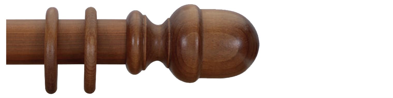 Cameron Fuller 35mm Pole Light Oak Acorn