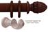 Cameron Fuller 35mm Pole Red Mahogany Pineapple