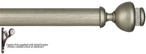 Byron Tiara 45mm Pole Dark Pearl, Decor Charleston