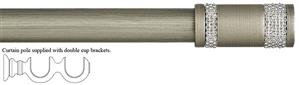 Byron Tiara 35mm Double Pole Dark Pearl, Decor Cylinder