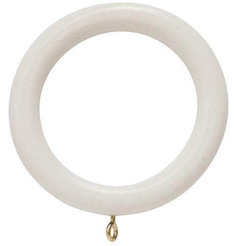 Woodline 28mm 35mm and 50mm Pole Rings White