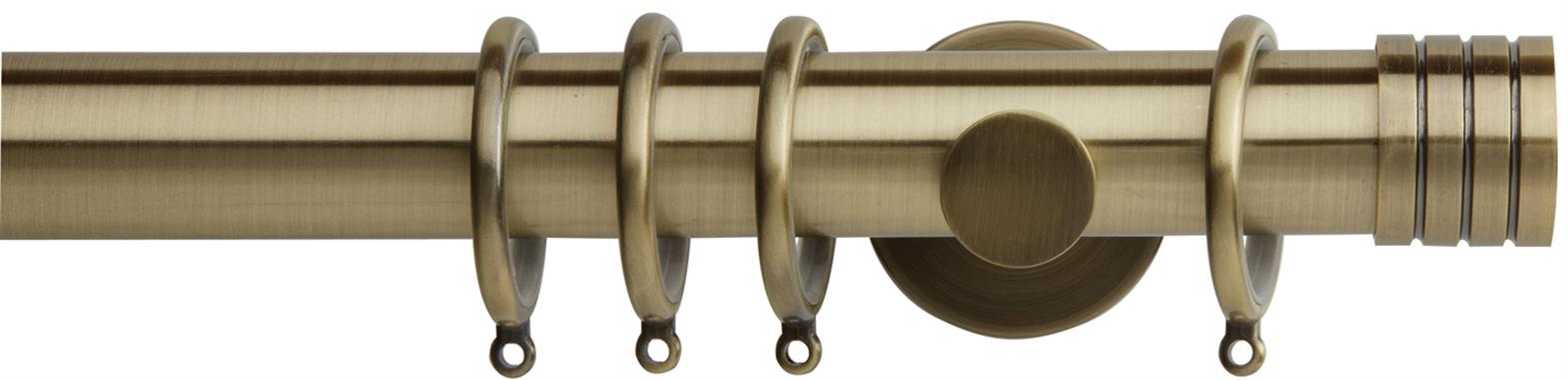 Neo 35mm Pole Spun Brass Stud