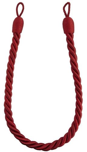 Hallis Sonata Rope Tieback, Red
