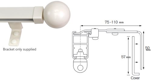 Cameron Fuller System 30 Heavy Duty Adjustable Brackets 75mm - 110mm