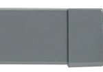 Cameron Fuller System 30 Straight Curtain Track Endcap Slate