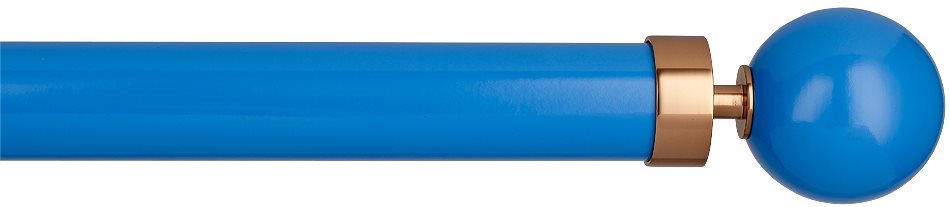 Byron Halo Gloss 35mm 45mm 55mm Pole, Azure, Copper Globus