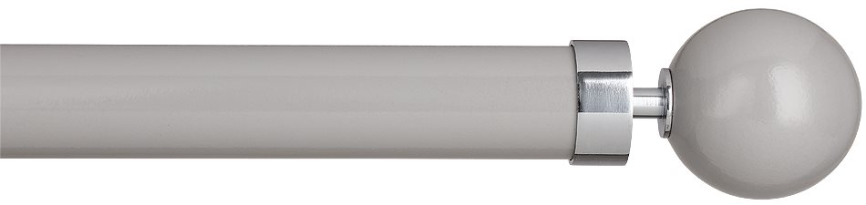 Byron Halo Gloss 35mm 45mm 55mm Pole, Ash, Chrome Globus