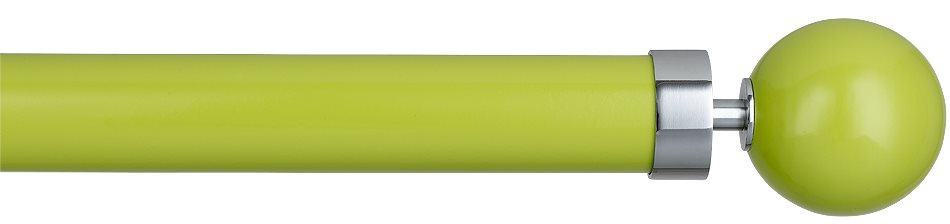 Byron Halo Gloss 35mm 45mm 55mm Pole, Spring, Chrome Globus